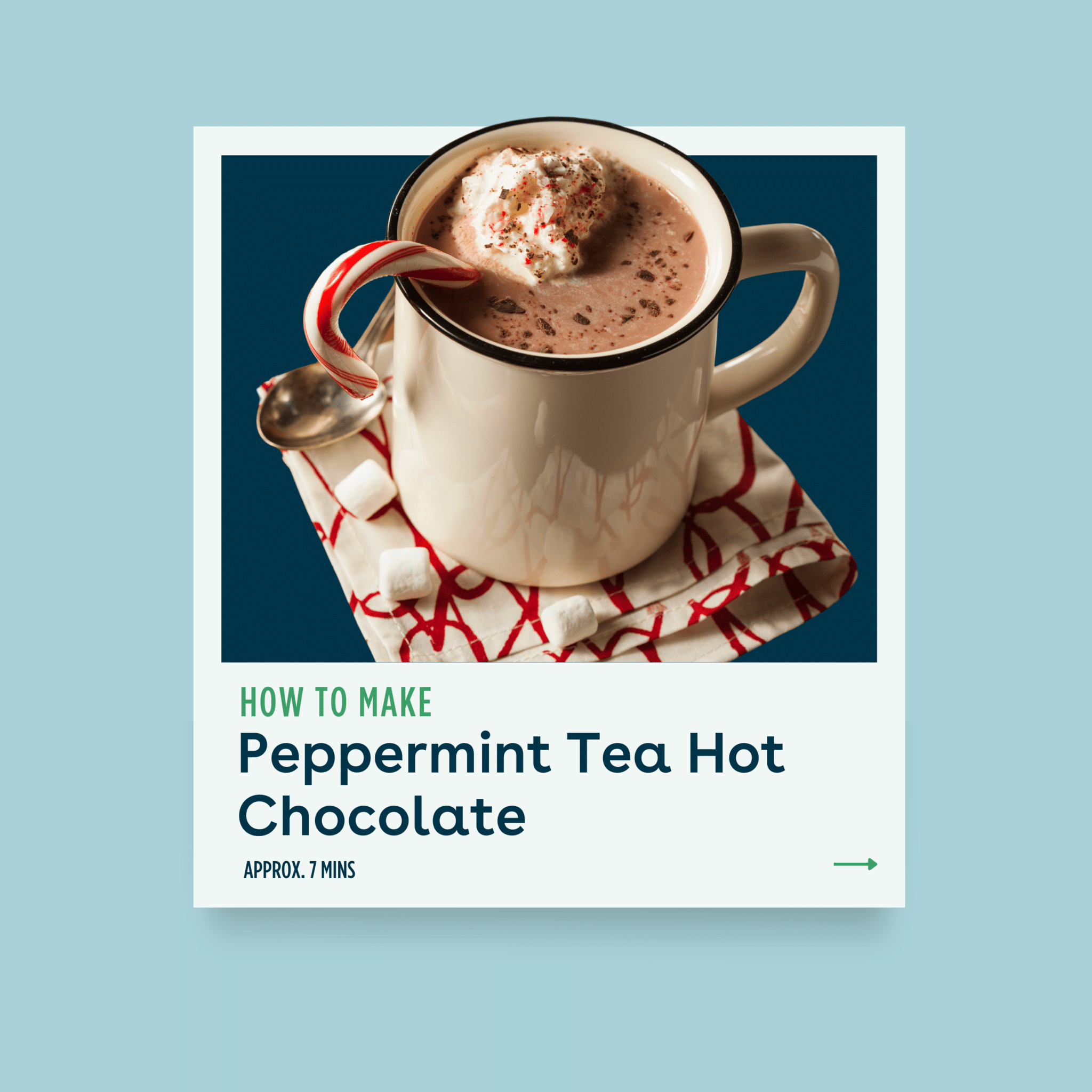 Peppermint Tea Hot Chocolate Blog