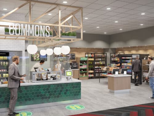 Commons market, office micro market, Avenue C
