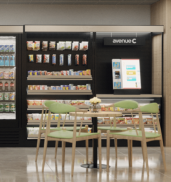 ptwmt breakroom Avenue C, micro market