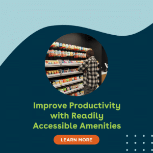 Improve Productivity with Readily Accessible Amenities Case Study